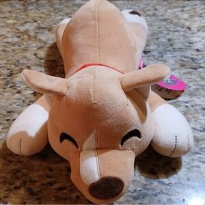 Adorable Tan and Cream Stuffed Animal